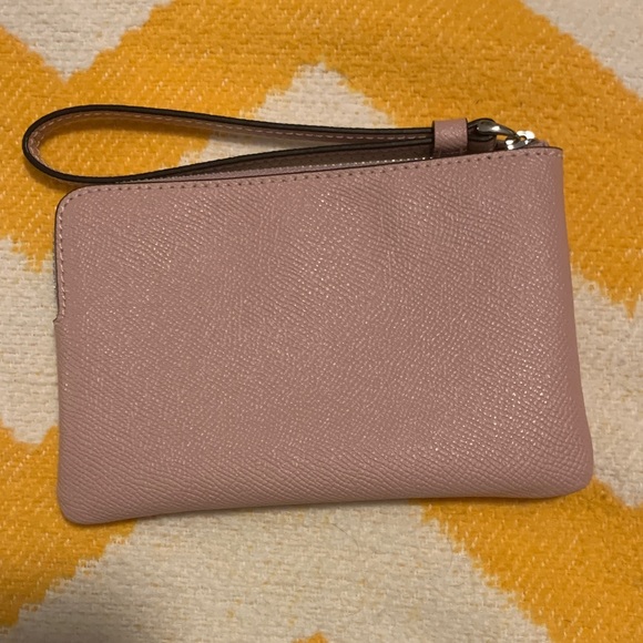 Coach Corner Zip Wristlet - Picture 3 of 6